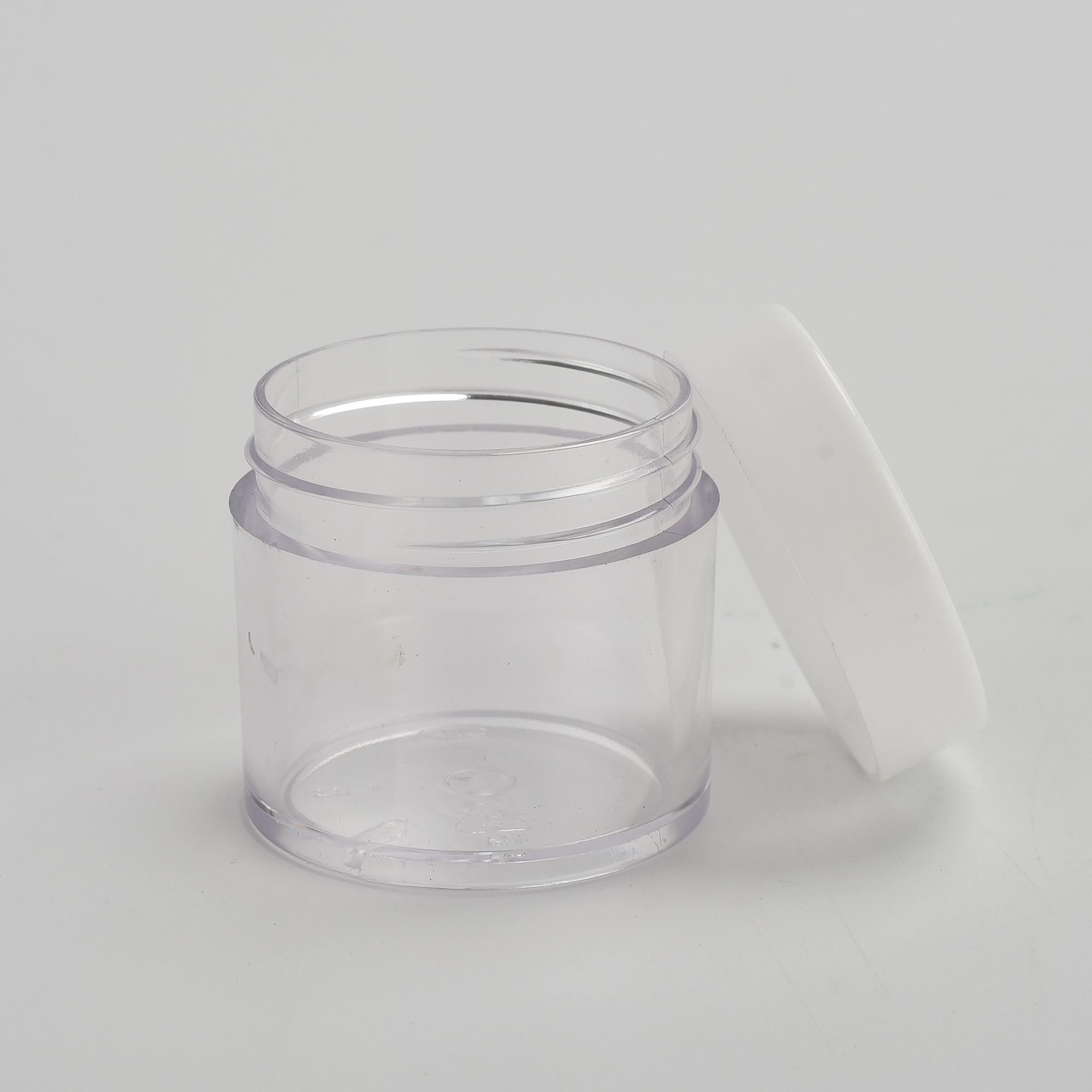 PET Plastic Jar Transparent With Plastic Lids