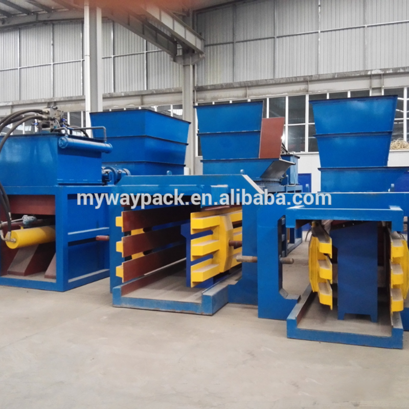 aluminium scrap baler machine