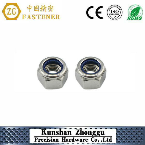 DIN982 Stainless Steel Nylon Lock Nuts