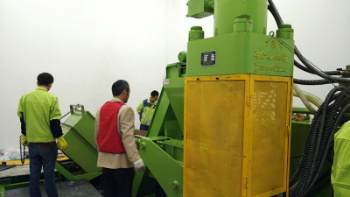 Y83L-250 ავტომატური ალუმინის საპარსი Chips Metal Briquetting Press