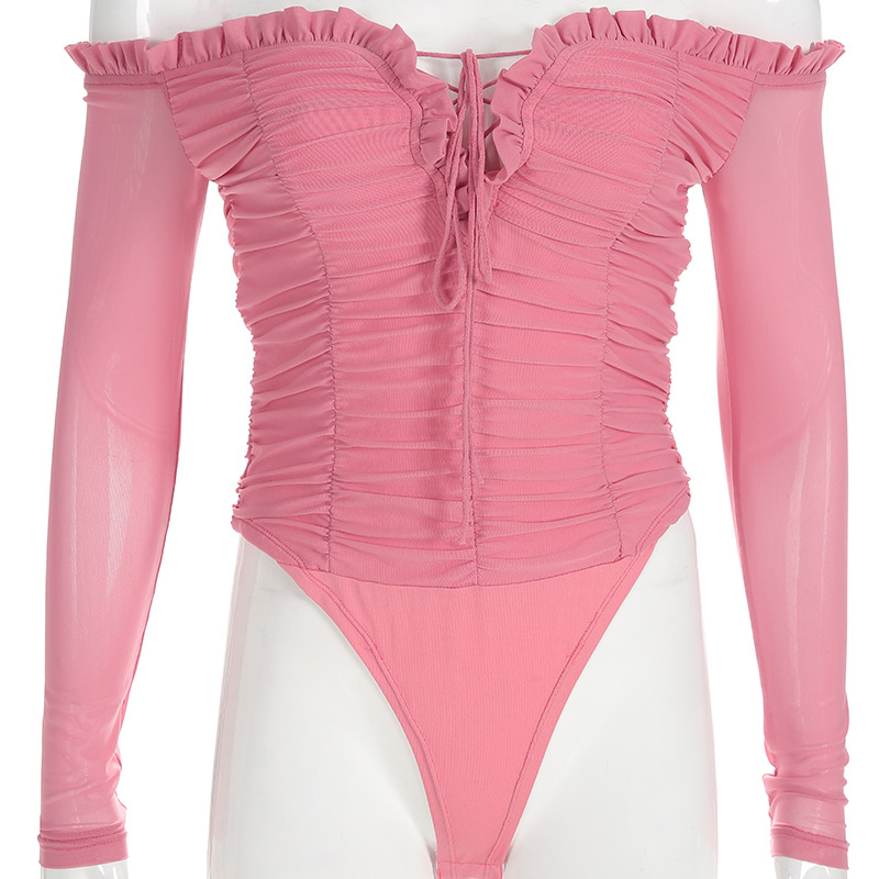 Sexy Off-shoulder Women Bodysuit