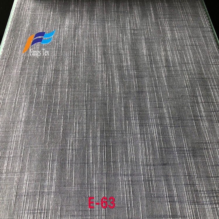 Eco-friendly Natural Dyed Linen Polyester Window Curtains