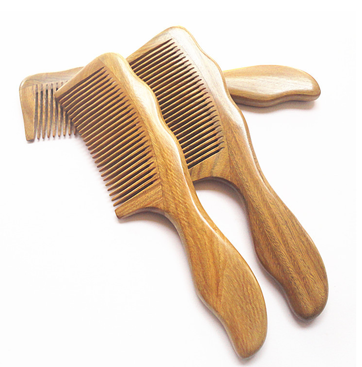 Green Sandalwood Comb