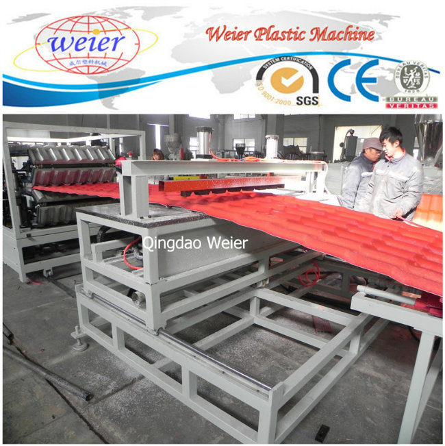 Transparent Roofing Sheet Corrugated Pet Roof Sheet Making Machine