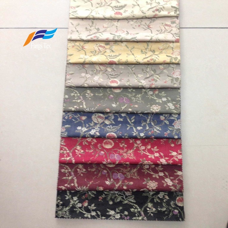 Elegant Home Textile 100% Polyester Jacquard Curtain Fabrics 5