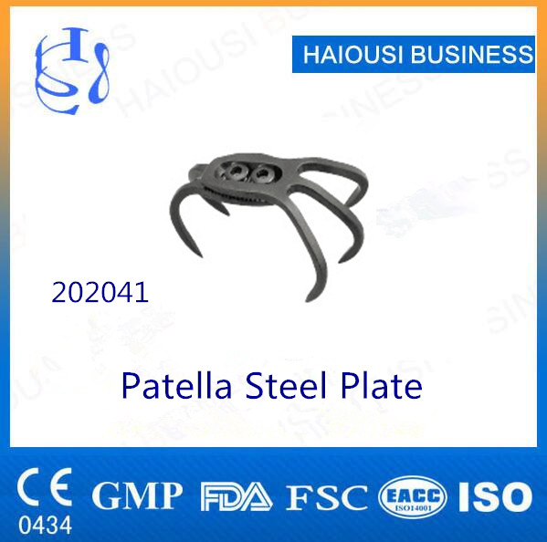 patella steel bone plates