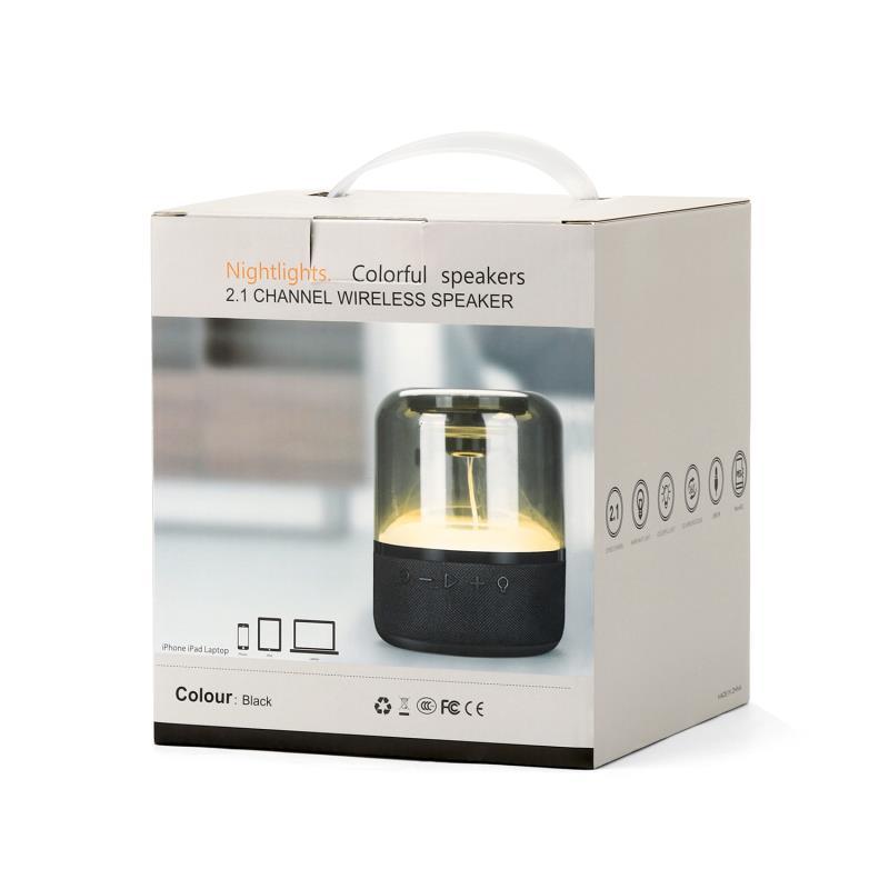 Charging Professional Wireless Mini Bluetooth Speaker with Color Changing Light