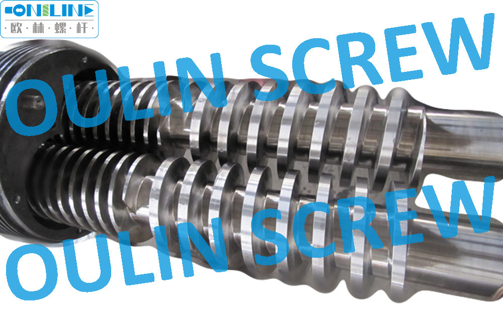 Cincinnati Cmt58 Twin Conical Screw and Barrel for PVC Sheet