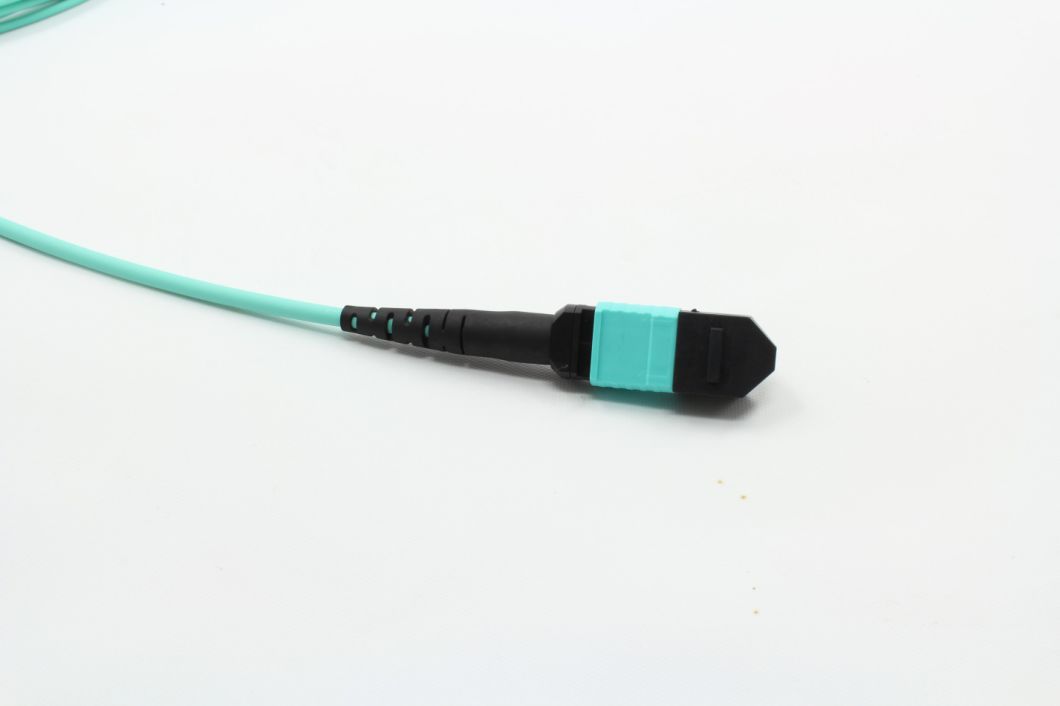 MPO Om3 12cores Fiber Optic Patch-Cord