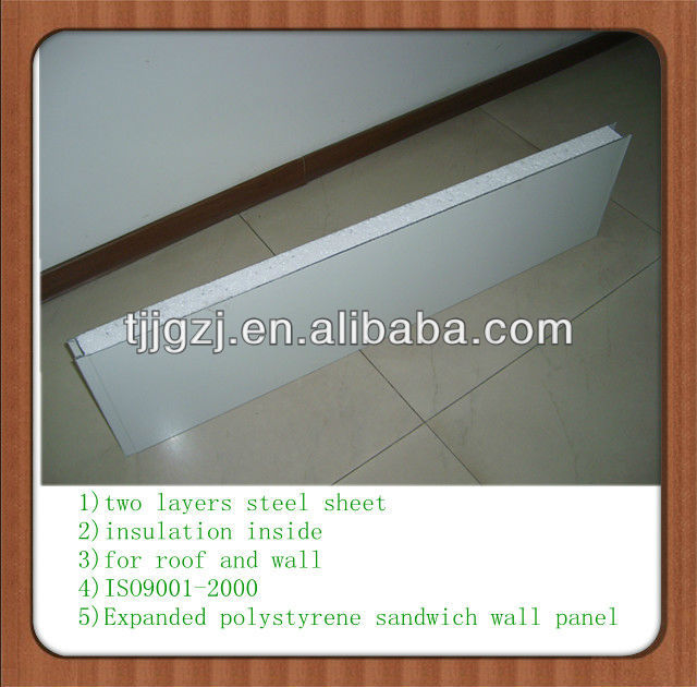 Expanded Polystyrene Sandwich Panel, High Quality Expanded Polystyrene ...