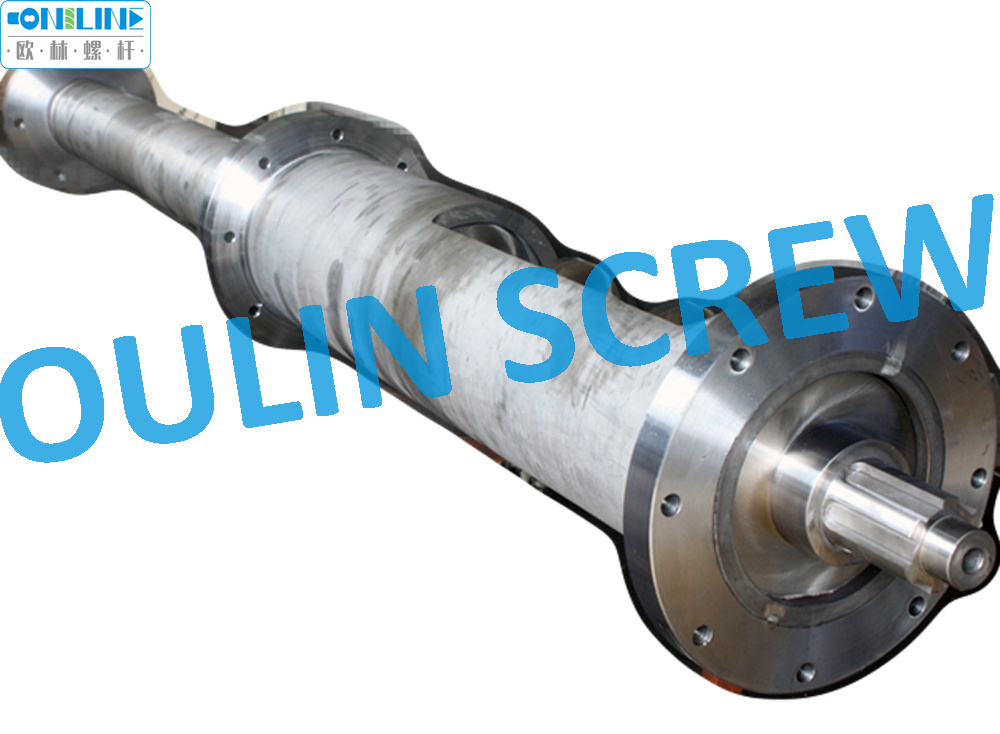 120/205 Conical Type Single Extrusion Screw Barrel for Recycling Granulation/ Pellets