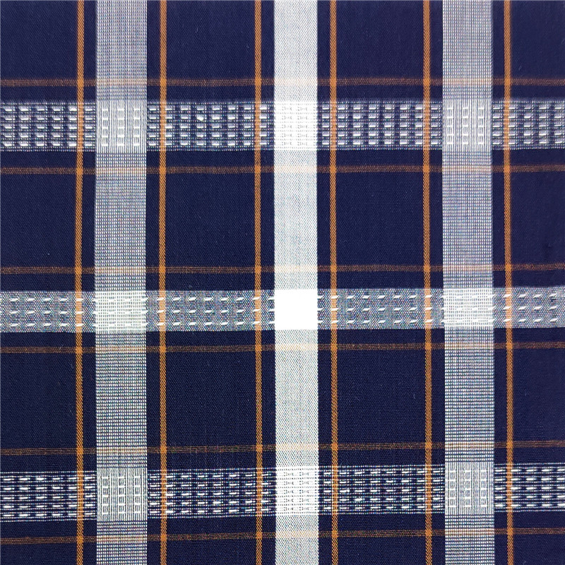 yongteng plaid yarn dyed cotton dress fabric women