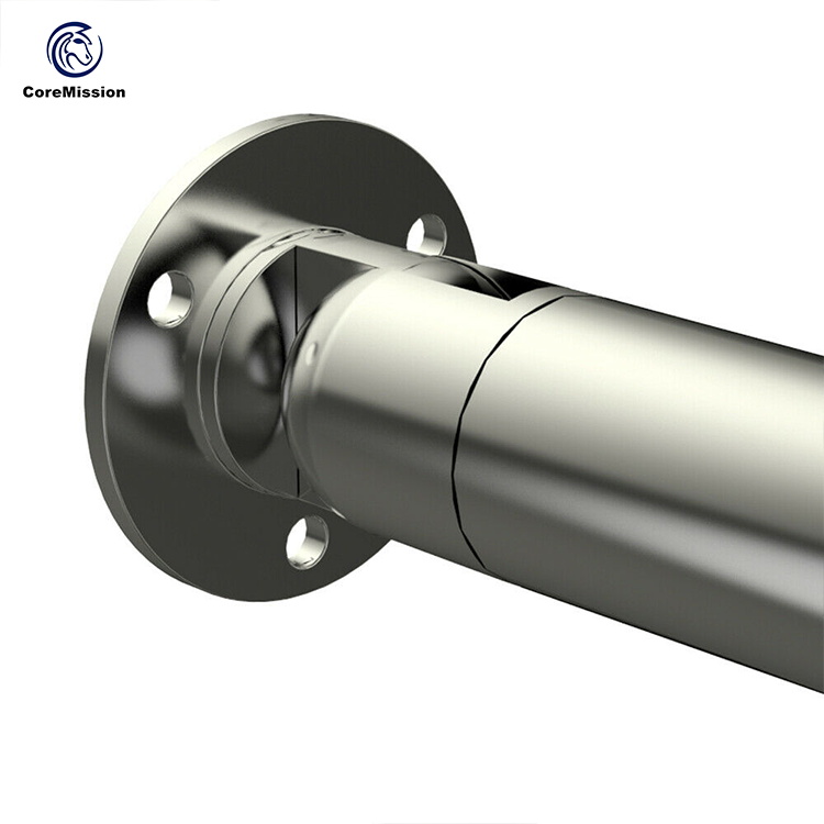 Height Adjustable Durable Stainless Steel Hall Handrail