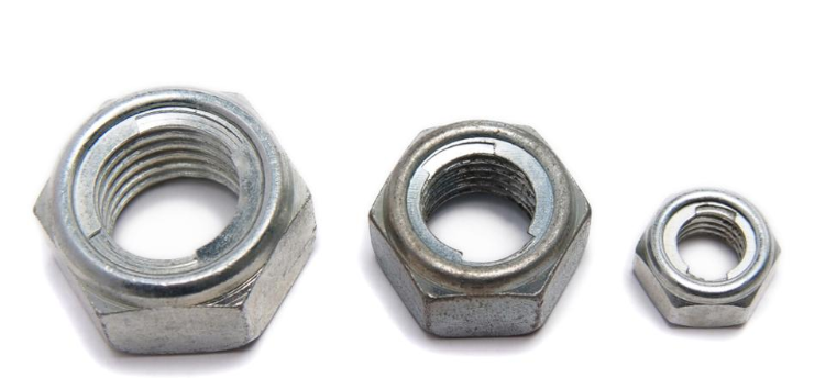 Prevailing torque type hex nylon nut