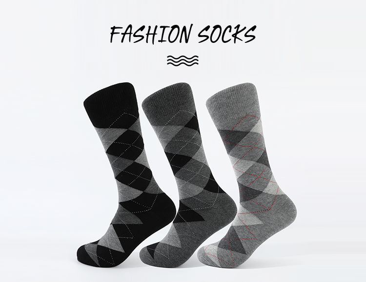 Geometric Pattern Modal Formal Socks Geometric Pattern Modal Formal Socks