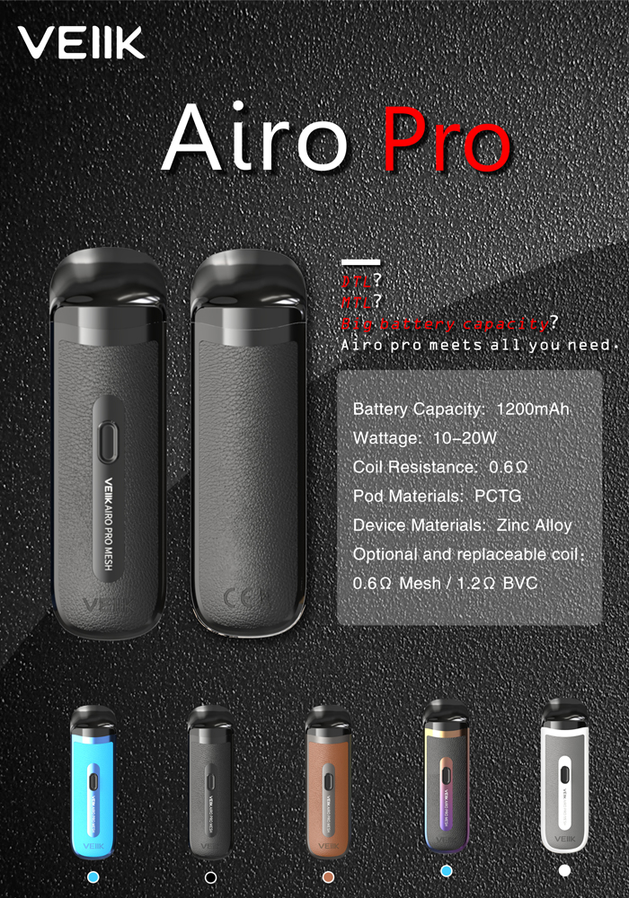 Airo Pro Ecig Starter Kit