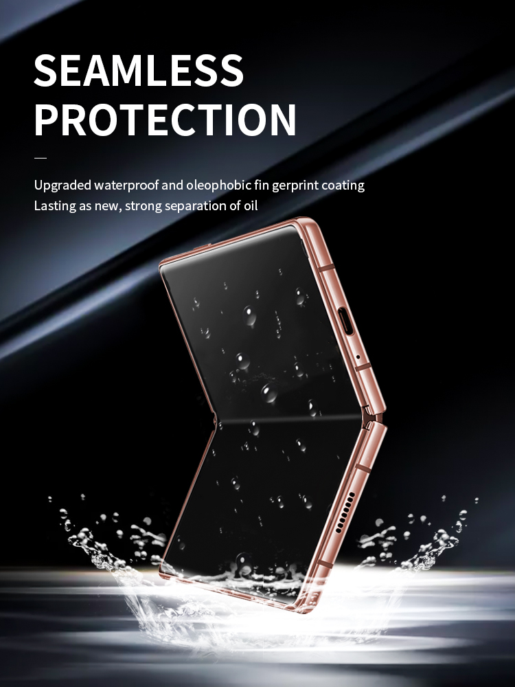 Waterproof foldable screen protector