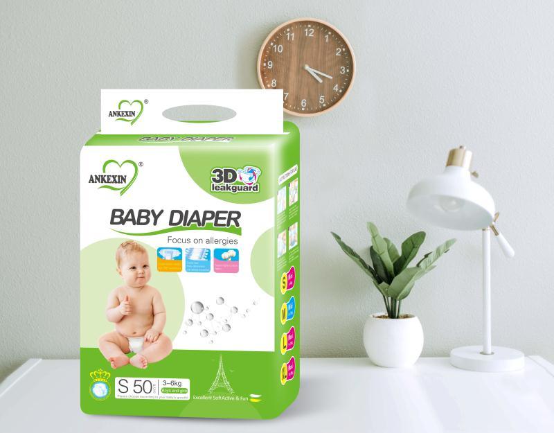 Strong Water Imbibition Baby Diaper