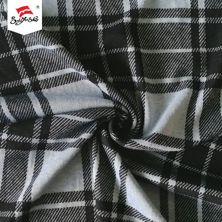 Yarn Dyed TR Jacquard fabric
