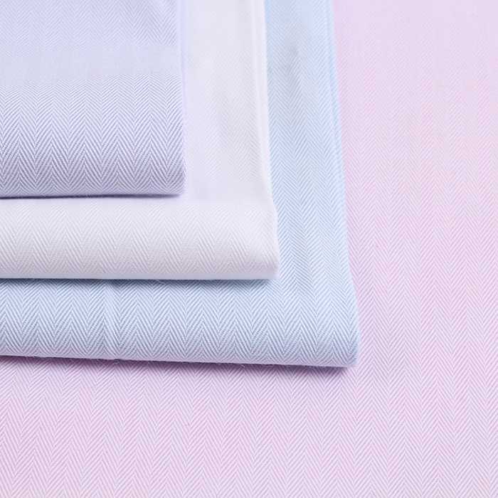 Cotton dobby stripe fabric for office shirt