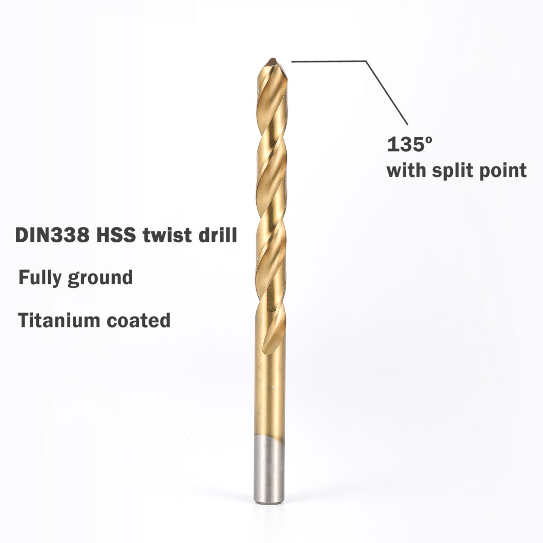 drill bit for splitting wood