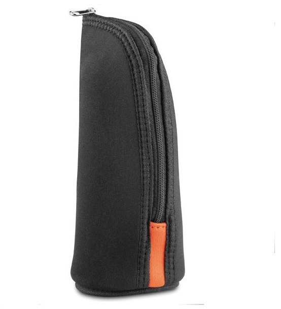 Neoprene padrão Zip Lápis capa caneta lápis Stand lápis jarra de lápis porta -lápis