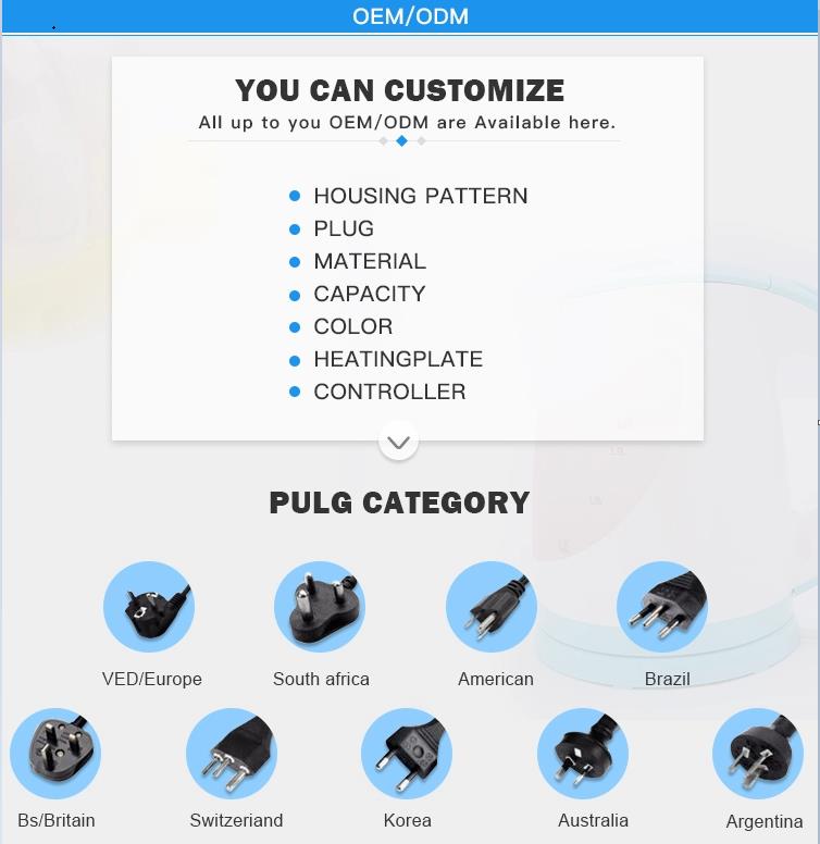 Transparent Electric Kettle OEM/ODM