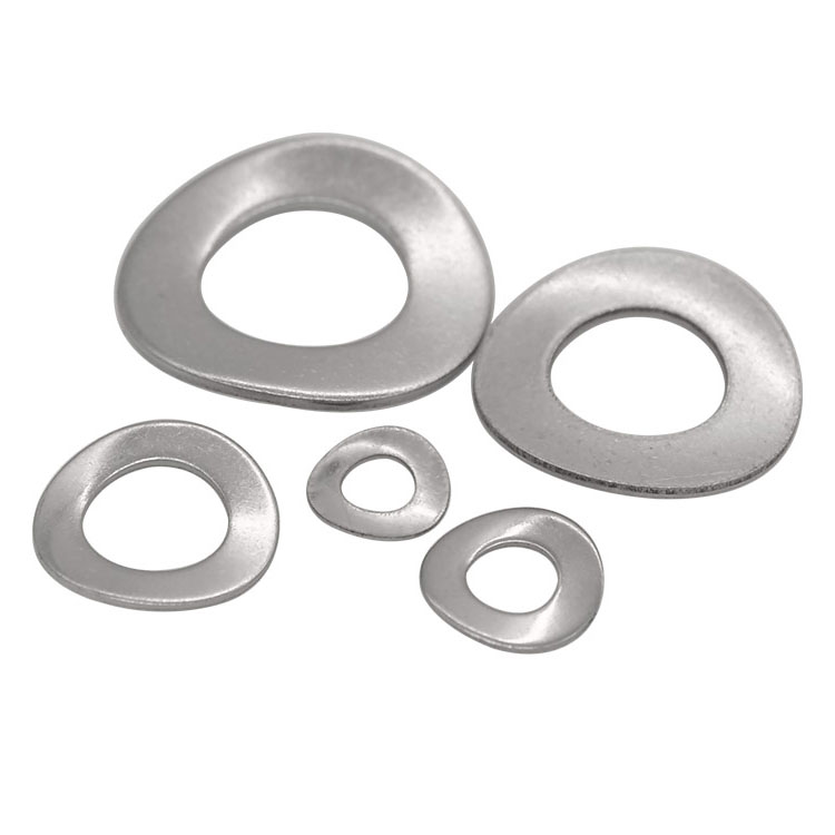 Stainless saddle- shaped spring washers