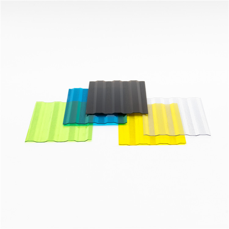 Sheet polycarbonate corrugated for workhouse Sheet polycarbonate corrugated for workhouse
