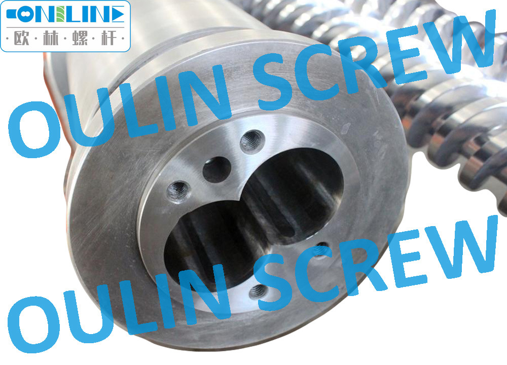 Supply 65/132 Twin Conical Screw and Barrel for PVC Granulation