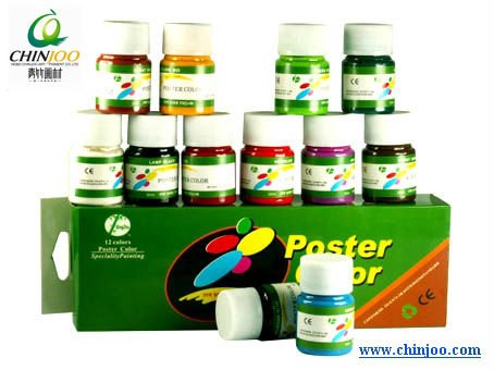 30ml plastic bottle poster color paint