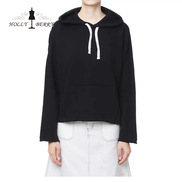 Regular Crop Hoodie