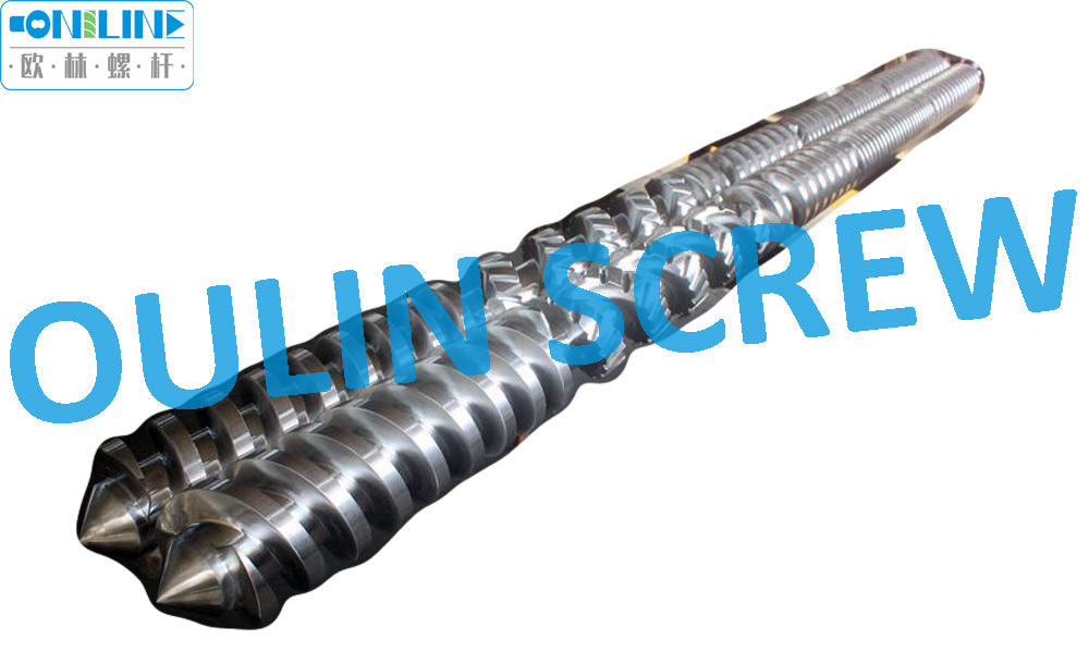 130-21 Twin Parallel Screw Barrel for PVC Extrusion