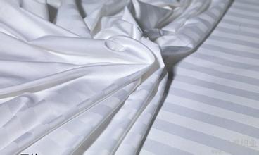 Pure Cotton Bedding Satin Stripe Fabrics