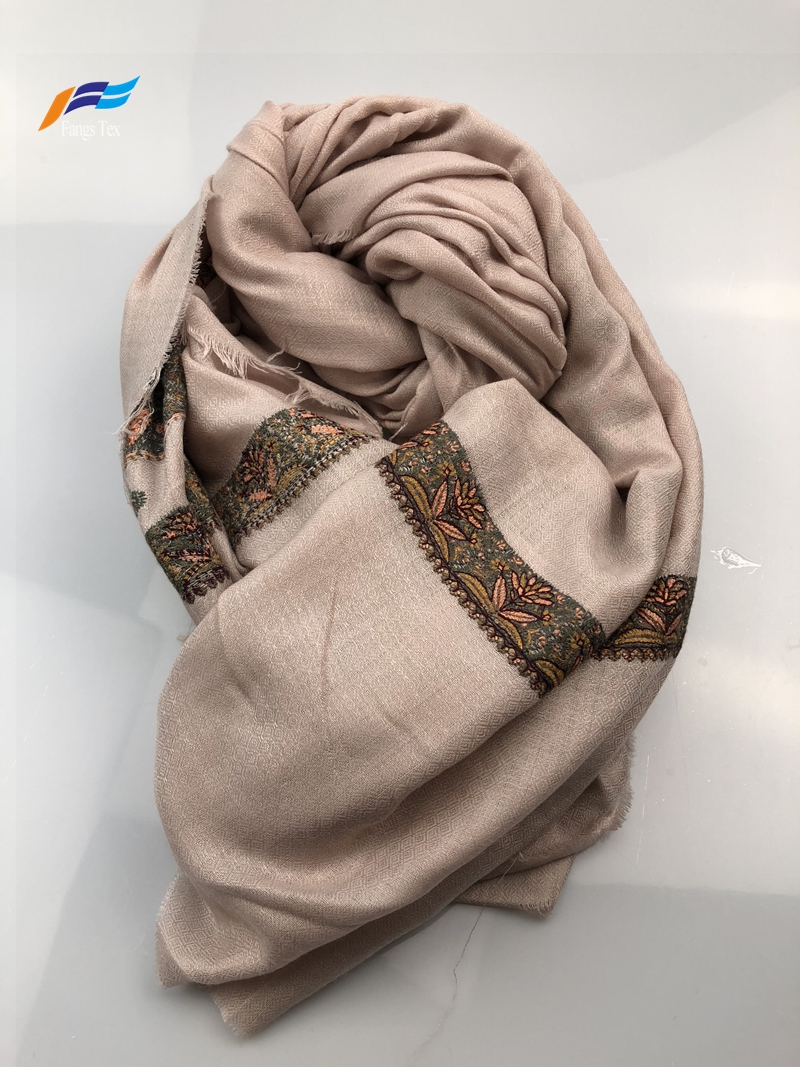 Elegant Muslim Printed Silk Polyester Autumn Square Scarf