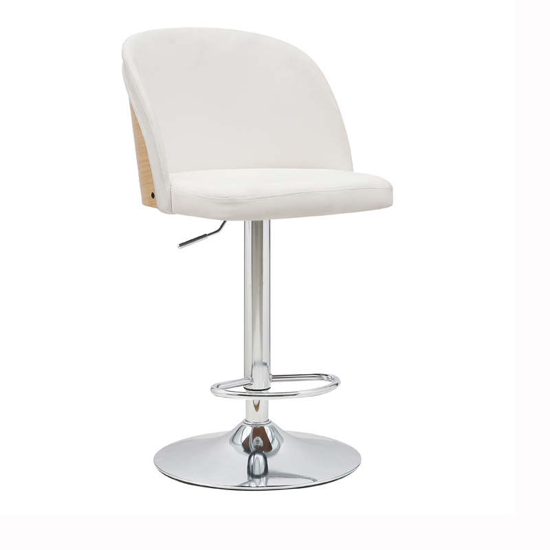 white bar stool