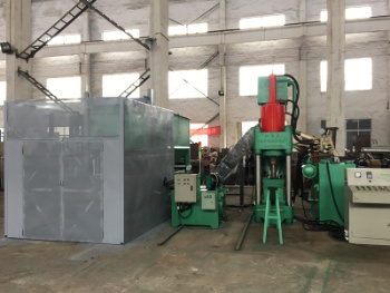 Y83-500 မြင့်မားသောဖိအားသတ္တုချစ်ပ်များ Briquetting Press Machine စက်