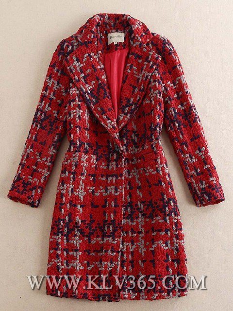 Women Trendy Clothing Designer Winter Wool Long Coat for Women