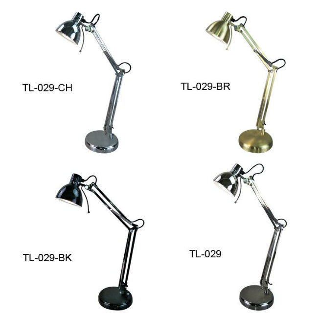 Adjustable Desk Lamp Swing Arm Foldable Table Lamp for Office Hotel