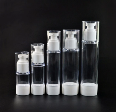 Airless Glass Bottle With Screw Cap