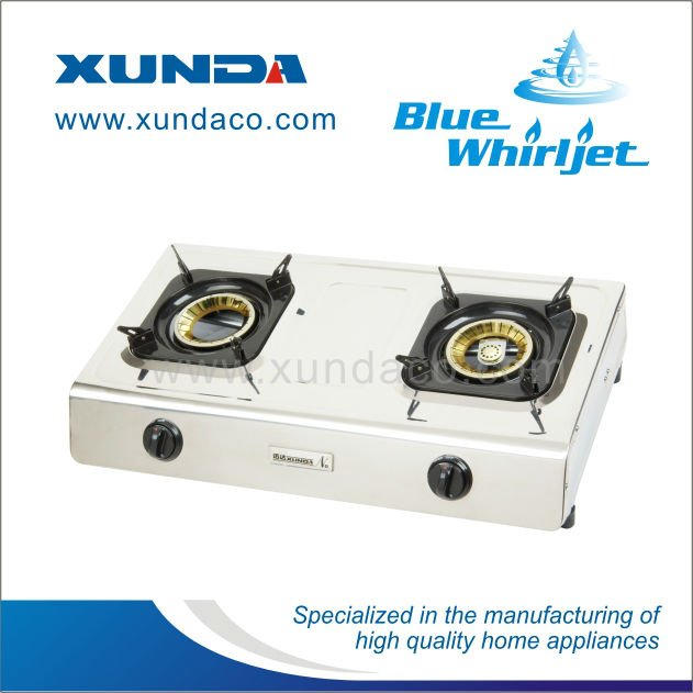 90mm Double Burner Gas Cooker