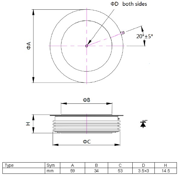 Phase Control Thyristor