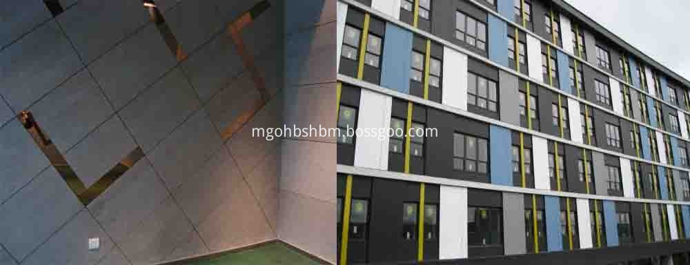 External Cladding Panel Anti-freeze 6mm Fiber Cement Board