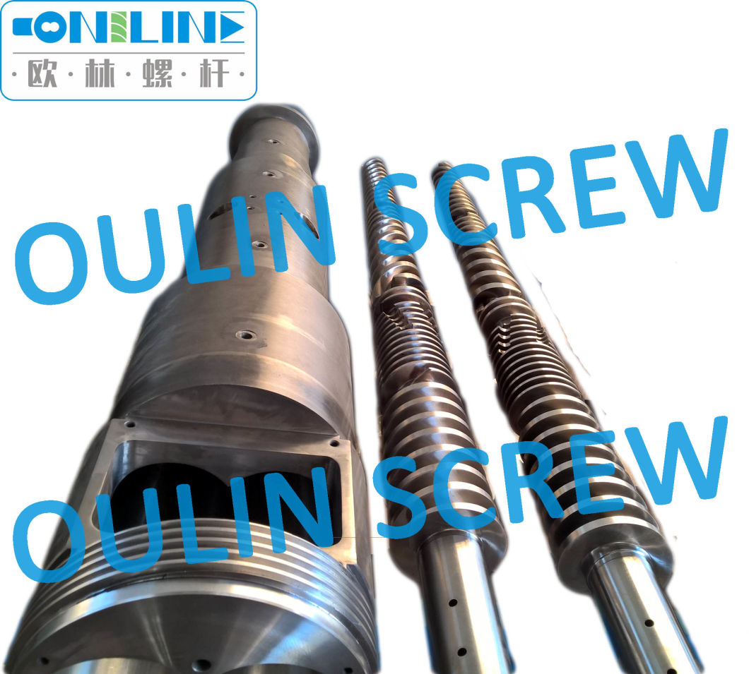 Oil Water Cooling Cmt Bimetal Screw Barrel for Cincinnati Extrusion