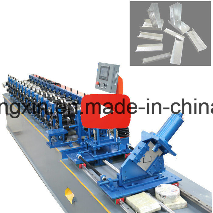 C Bahagian Roll Forming Machine untuk Bangunan Bingkai Baja