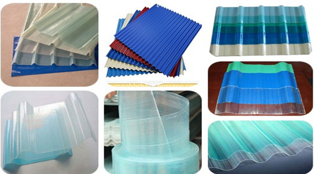 Anti-UV Corrosion-Resistant Polymer 0.7mm FRP Roof Sheets