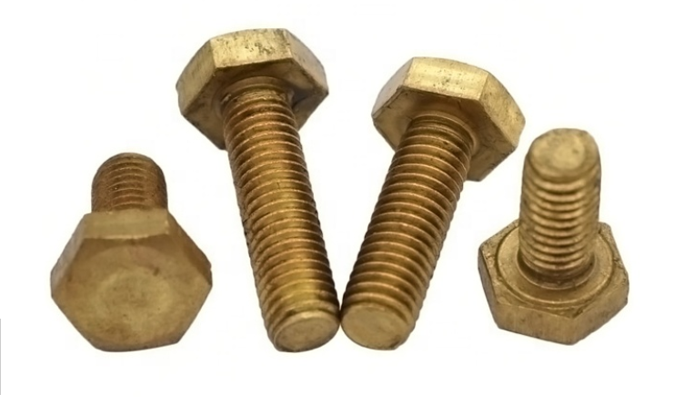 Metric brass Hex head bolts