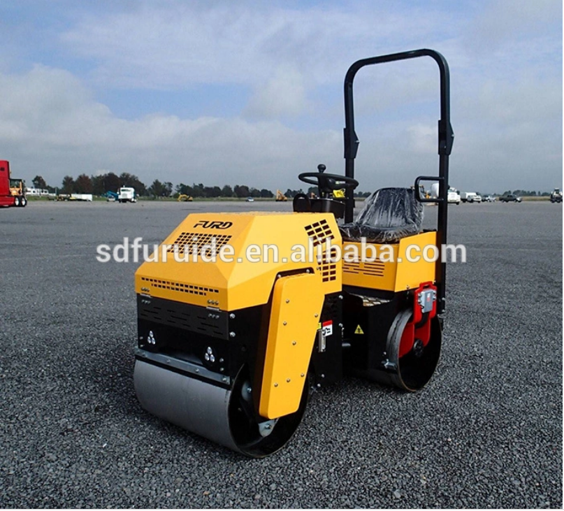 Soil Compaction Equipment Double Drum Vibratory Roller For Sale Fyl-880 ...