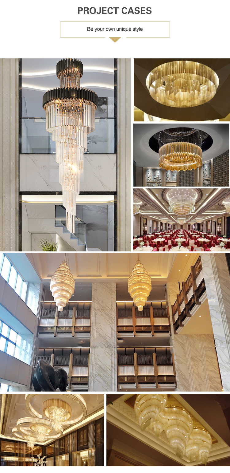 banquet lobby chandelier