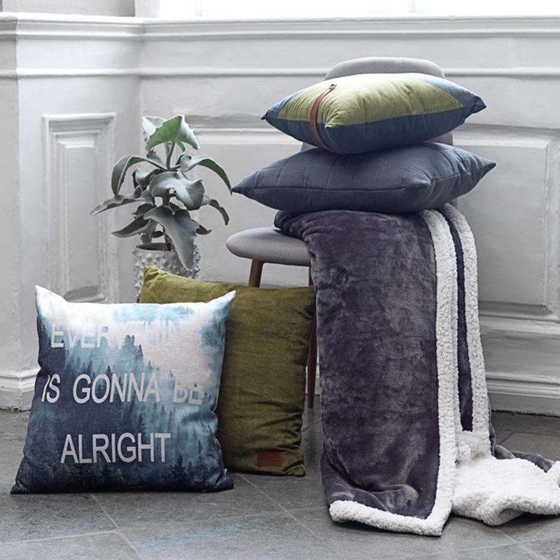 double  layer  blanket 